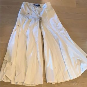 Designer wide leg Bellbottom pants - made in Italy